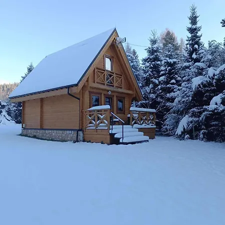 Janosik Komfort - Drewniany Domek Z Kominkiem W Ogrodzie Pelnym Zieleni, Na Zacisznym Podhalu